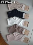 SKARPETY DAMSKIE – ZESTAW 5 PAR – BAWEŁNA PREMIUM