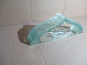 Szklany mostek Ozdoba dekoracja do akwarium