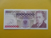 Milion złotych 1000000 zł Reymont 1993 seria B stan 2+