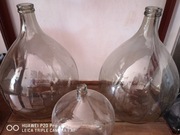 Butla, gąsior na wino z koszem, raz użyta. 