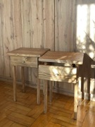 Dwie Sztuki-Stolik nocny/Szafka nocna