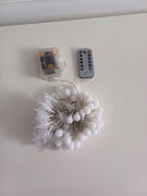 Girlanda Świetlna Gwiazdki i Kule na Baterie oraz Sterowanie Pilotem, 10 m