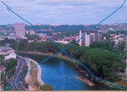 Wilno-Vilnus. Widok na stolicę .Pocztówka bez opisu. Polecam. 