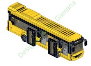 Klocki konstrukcyjne autobus Volvo 7900