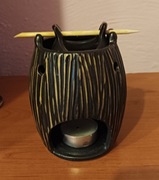 3-częściowa ceramiczna lampa zapachowa do olejków, wosku