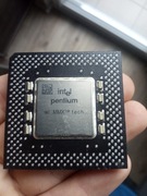 Procesor Intel Pentium w mmx tech 92 95 + cooler