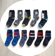 C&A Spiderman SKARPETKI 27-30 Skarpety bawełniane chłopięce 11 par