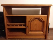 Komoda / szafka rtv dąb lite drewno