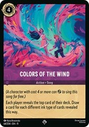 Disney LORCANA Colors of the Wind 11WSP #64