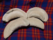 Pierogi pluszowe ozdoba świąteczna handmade dekoracyjne brelok zestaw nr 1