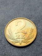 2 zł 1985r. z.z PRL mennicze piękne 
