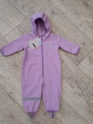 Kombinezon niemowlęcy/ dziewczęcy typu softshell - rozm 74 - fioletowy