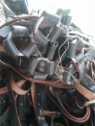 Wojskowe szelki skórzane 