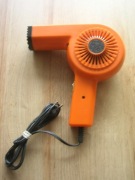 stara zabytkowa retro suszarka do włosów FAREL SRN 15A pomarańcz oranż PRL