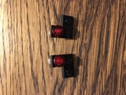 Kolczyki Lego klasyczne z czerwonym PINem