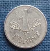 Moneta Węgry 1 forint 1974