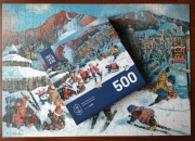 Puzzle Belvedere, Pauline Paquin, 500, The Mountain Lodge, komplete
