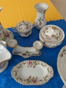 Serwis komplet porcelanowy PRL vintage Chodzież 8 sztuk
