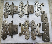 Zawiasy okucia meblowe stare 