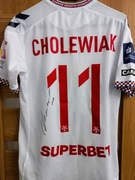 Koszulka meczowa Górnik Zabrze Mateusz Cholewiak autograf Prezent