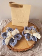 2 SZTUKI GOŁĄBKI POKOJU NA CHOINKĘ - ozdoba bombka prezent dla najbliższych