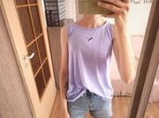 fioletowa liliowa bluzka top sportowy Puma S 36