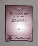 ORYGINALNA Karta pamięci FUJI Playstation 2 PS2 8 MB MEMORY CARD FUJIWORKS