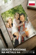 TWOJE ZDJĘCIE NA METALU A4 (20x30) – PREMIUM ALUMINIUM ALUX