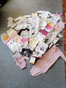 Paka ciuchów dziewczynka 0-1msc 56r.