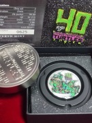 Tuvalu: Teenage Mutant Ninja Turtles 40 rocznica kolorowany 2 oz