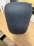 Google Nest Audio, ciemnoszary. Sprawny, z zasilaczem
