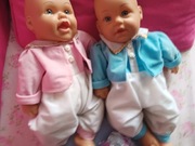 Lalki bobasy bliźnięta 