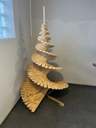 Choinka drewniana ekologiczna z płyty OSB  150 cm 