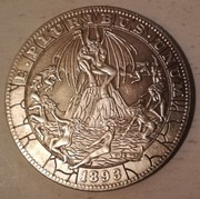 dolar satanistyczny Szatan Diabeł 666 wiedźmy One Dollar