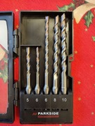 Wiertła SDS do betonu Parkside - zestaw 5 elementów - Made in Austria