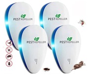 4x Ultradźwiękowy odstraszacz szkodników komarów