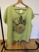 Bluzka Oversize 100% len 