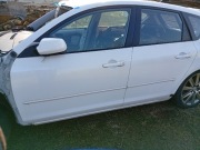 Mazda 3 bk 2009 drzwi lewe prawe przód tył biała perła 