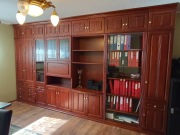 Zestaw drewnianych mebli gabinet Klose 18 elem.