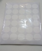 Naklejki okrągłe samoprzylepne 750szt