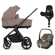 Venicci Claro Almond 4w1 Maxi-Cosi Pebble 360Pro2 + FamilyFix 360 PRO