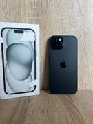 iPhone 15 Czarny 128 GB 100% kondycji baterii 