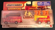 MATCHBOX ADVENTURE PACK MBX FIRE RESCUE HAZARD SQUAD H1235 JCN17