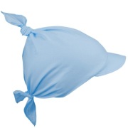 Chustka z daszkiem Bandamka letnia czapka bawełniana wz 117 Błękit