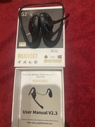 Słuchawki otwarte Bluetooth Open-Ear Air Conduction Headset G2 z mikrofonem