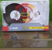Kaseta BASF FE I Live 90