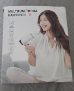 BEZPRZEWODOWA Suszarka do Włosów 2w1 | USB-C + Sieciowa - Kompaktowa