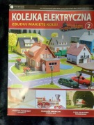 Czasopismo Kolejka elektryczna Eaglemoss  nr 2 plakat parowóz American