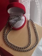 Łańcuszek ze stali nierdzewnej unisex łańcuszek stal nierdzewna okazja