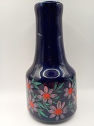 Kobaltowy wazon Tułowice PRL